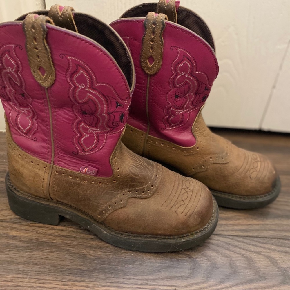 Justine Boots Pink